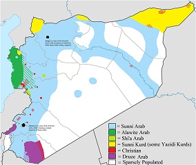 ژئوپلیتیک مذهبی در سوریه