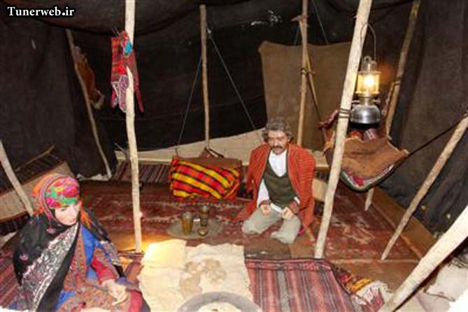 تصویری از غرفه زندگی عشایر موزه مردم شناسی شهر کلات نادر