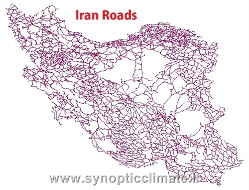 دانلود فایل راه های ایران  (GIS)