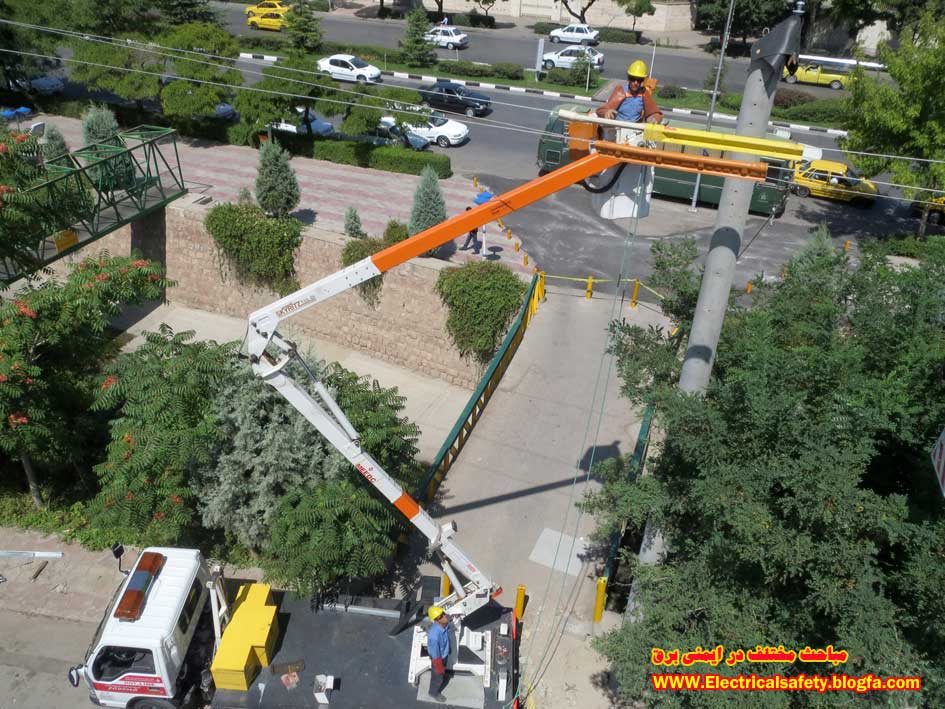 رضا نیک پیام، ایمنی برق ، خط گرم،Reza Nikpayam