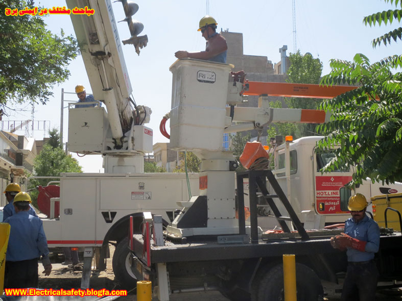 رضا نیک پیام، ایمنی برق ، خط گرم،Reza Nikpayam