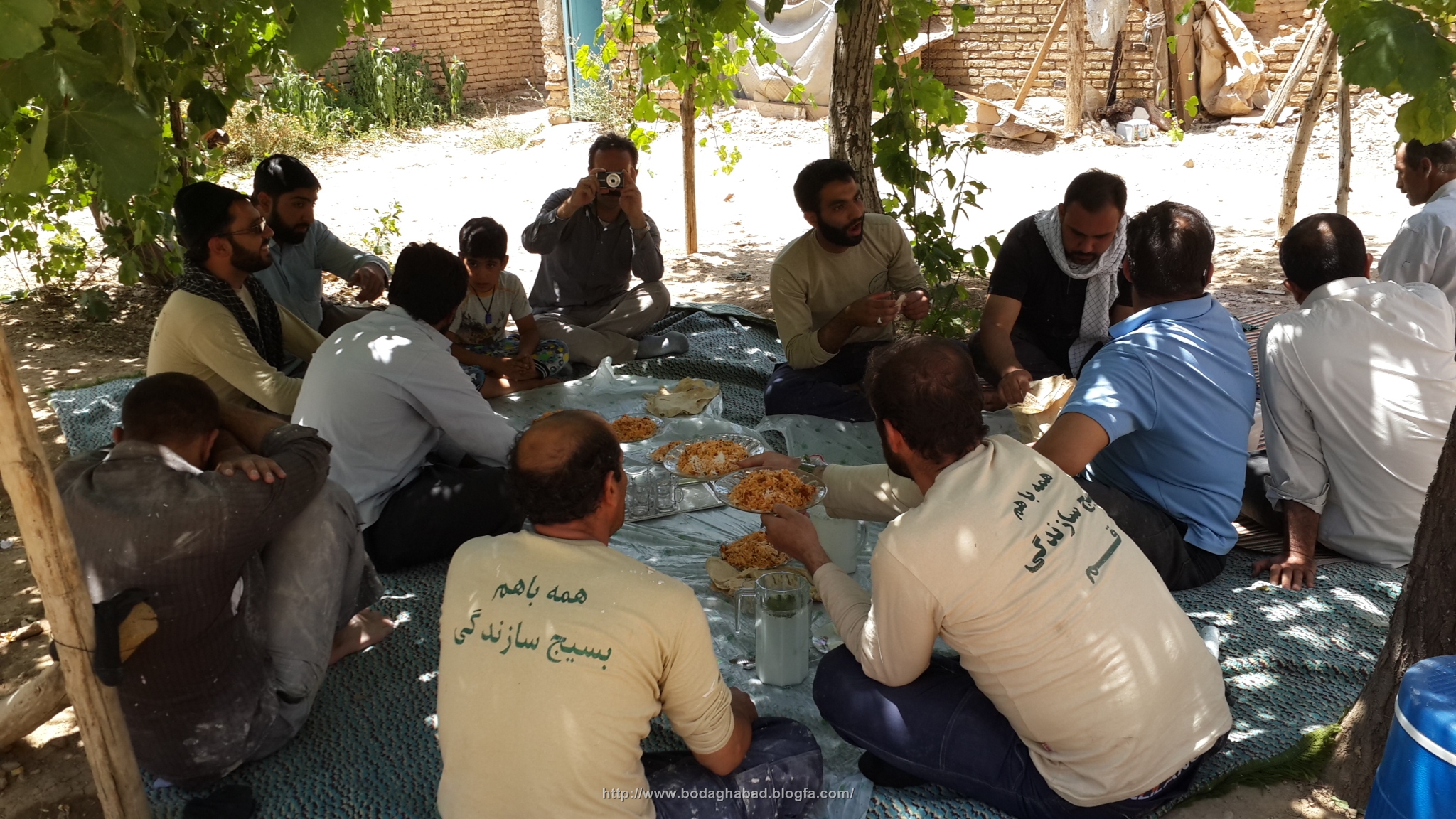 ناغان+ گروه جهادی+شباب الزهرا+زرین شهر،سیدجواد موسوی،بداغ آباد