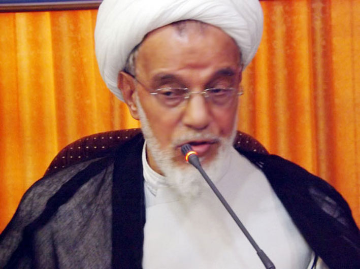 آیت‌الله دکتر هاشم هاشم‌زاده‌هریسی، در جلسه شورای اداری شهرستان شبستر 