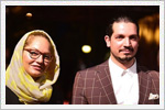 مهناز افشار و همسرش نیز در جشن روز ملی سینما
