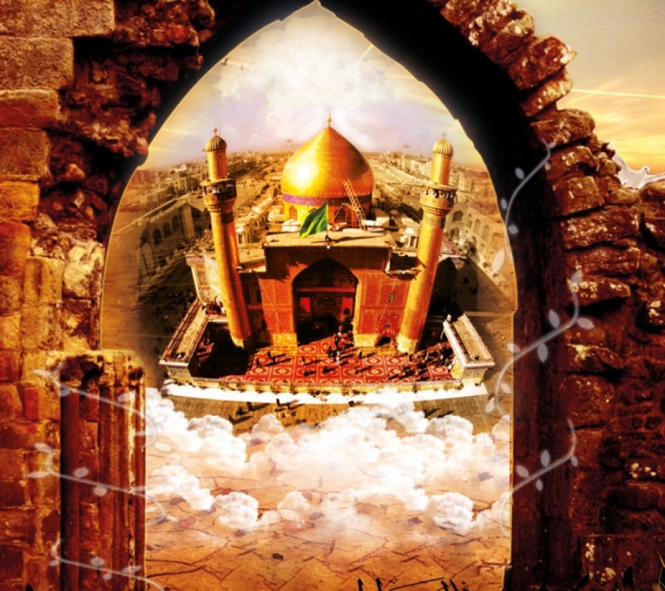 حضرت علی در غار حرا