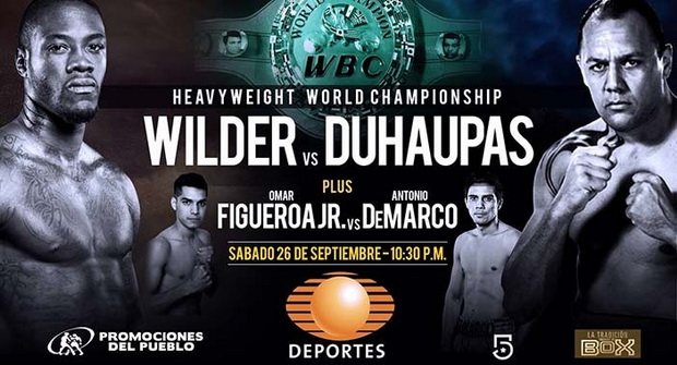 دانلود مسابقه بوکس قهرمانی سنگین وزن جهان Deontay Wilder vs. Johann Duhaupas