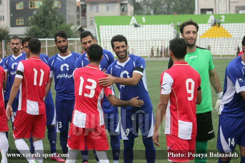 گزارش تصویری داماش گیلان - نساجی مازندران