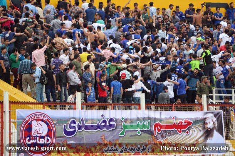گزارش تصویری داماش گیلان - نساجی مازندران