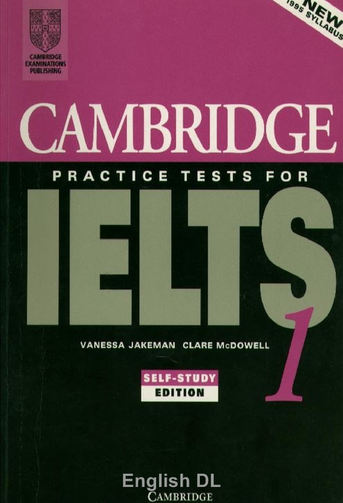 دانلود کتاب Cambridge practice test for IELTS 1
