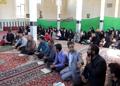انجمن اولیا در مسجد امام علی (ع) روستای معصوم آباد میربگ
