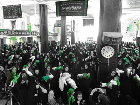 همایش شیرخواران حسینی در سیدان