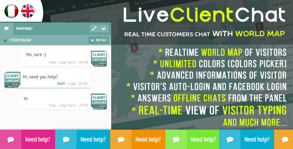  دانلود رایگان افزونه چت و پشتیبانی آنلاین Live Client Chat نسخه ۱٫۰ برای وردپرس