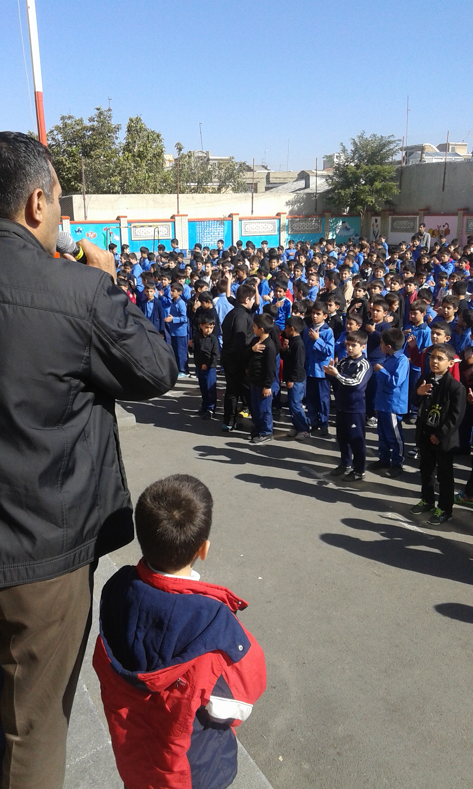 عزاداری در مدرسه