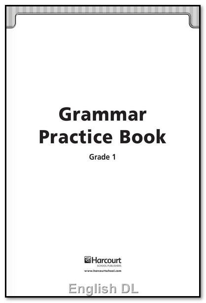 کتاب Grammar Practice Book Grade 1