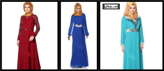 عکسهای جدید مدل لباس زنانه مجلسی اسلامی 2016
