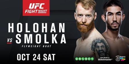 دانلود یو اف سی فایت نایت 76 | UFC Fight Night 76: Holohan vs. Smolka