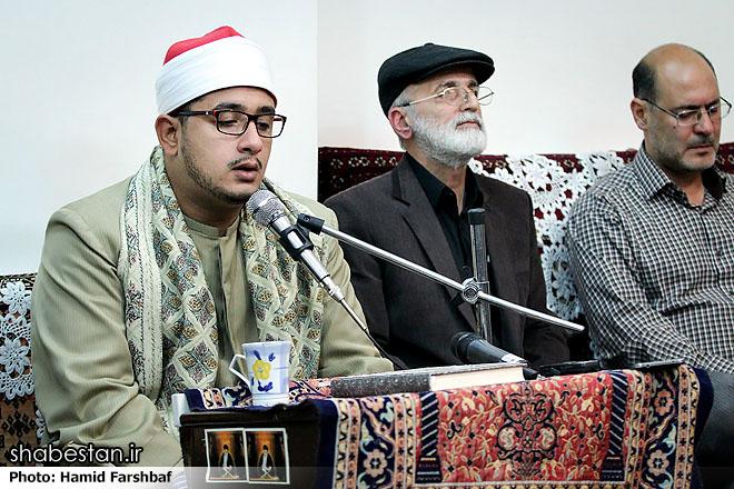 تلاوت کوتاه و دلنشین استاد محمود شحات در منزل شهید حاجی حسنی