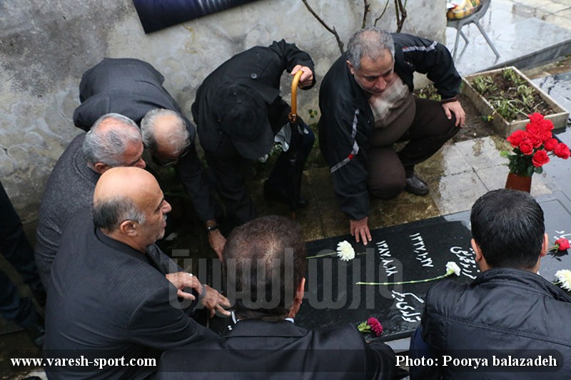 گزارش تصویری سالروز درگذشت ایرج زهرابی