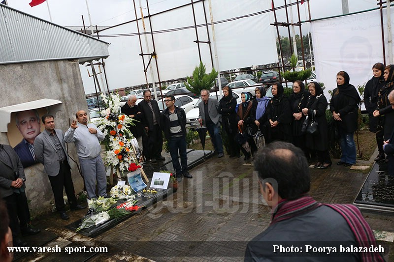 گزارش تصویری سالروز درگذشت ایرج زهرابی