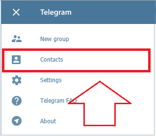 آموزش حذف کامل مخاطب در تلگرام Telegram