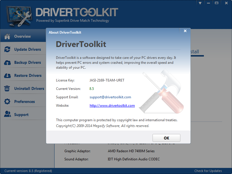 دانلود Driver Toolkit 8.5 کرک شده
