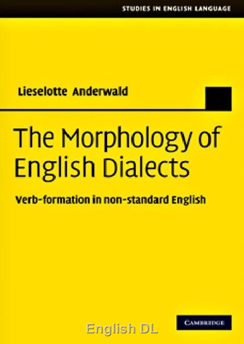 دانلود کتاب The Morphology of English Dialects