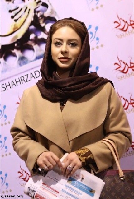 زهرا اویسی در نشست سریال شهرزاد