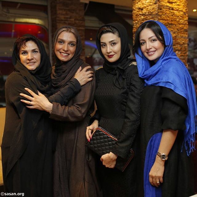 شیلا خداداد و مریم معصومی و الیکا عبدالرزاقی و آذر معماریان  