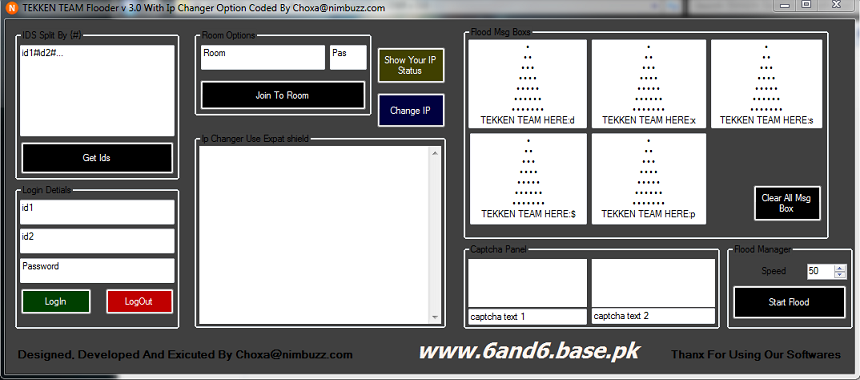 TEKKEN TEAM FLOODER V3 With Ip Change Option Untitled