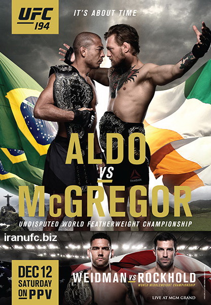 دانلود یو اف سی 194 | UFC 194: Aldo vs. McGregor-نسخه  720p
