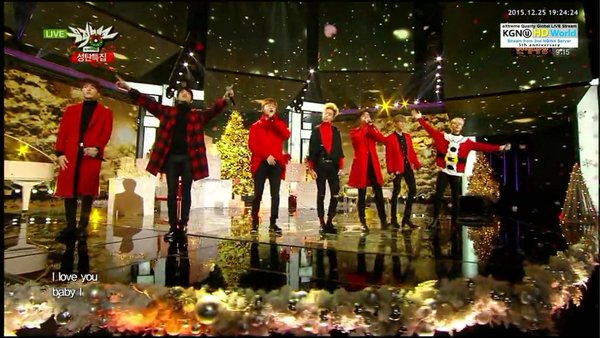 KBS Music Bank Christmas Special - Interview + Confession Song