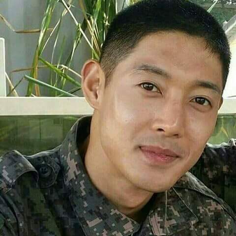 New Photo of Kim Hyun Joong in army clothes - 2017.01.20