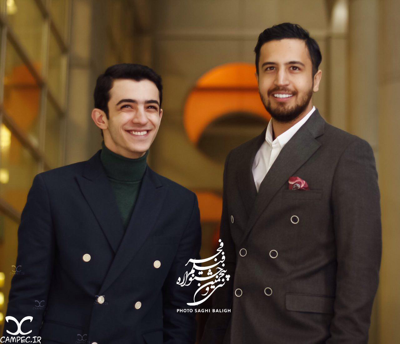 مهرداد صدیقیان و علی شادمان در افتتاحیه جشنواره 35 فیلم فجر