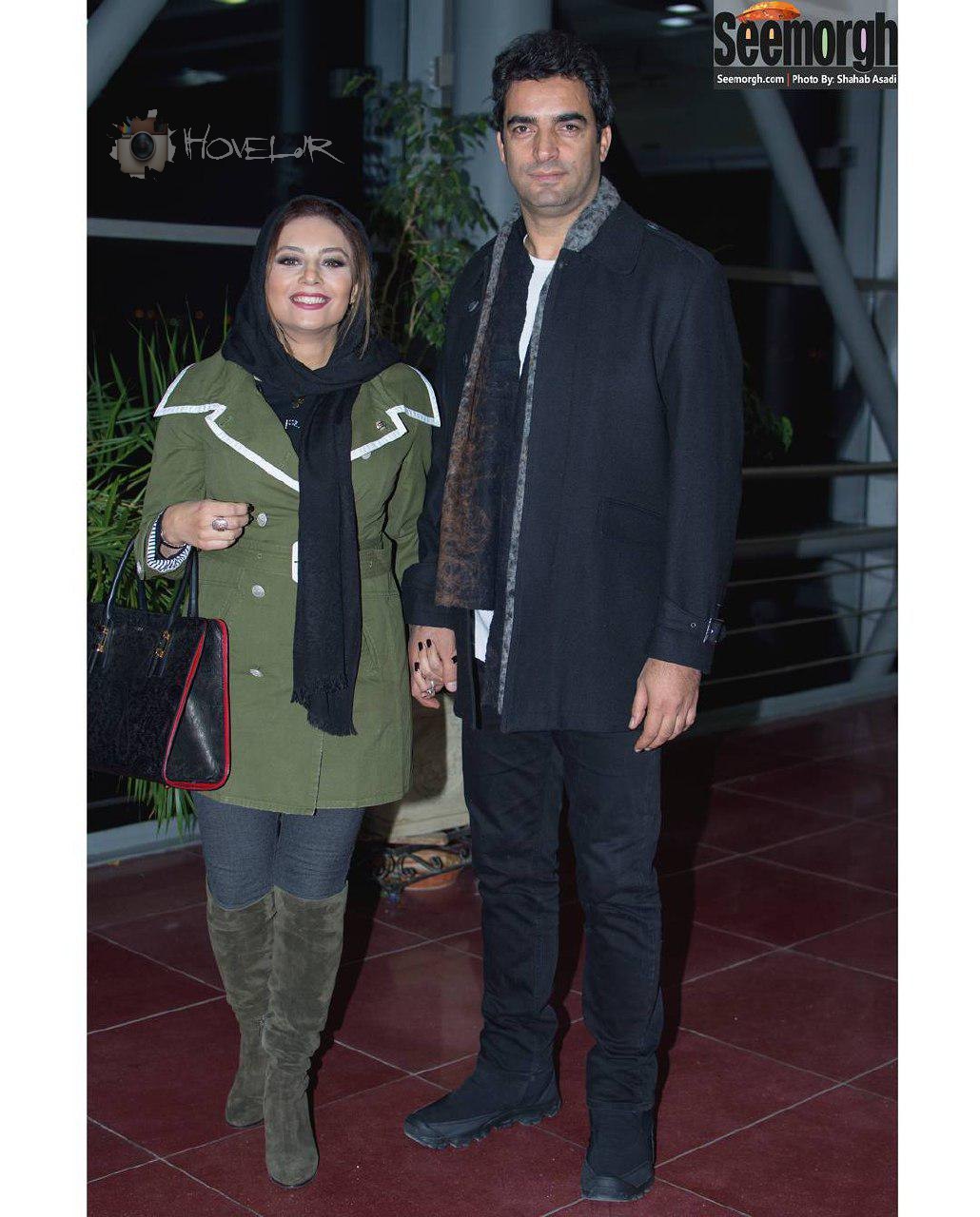 مجموعه تمام عکسهای یکتا ناصر و همسرش در 35 اُمین جشنواره فیلم فجر