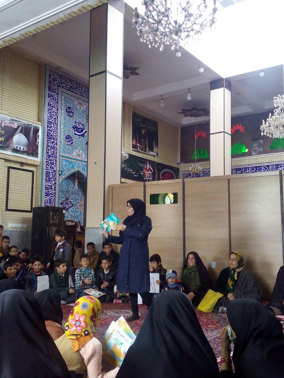 قصه گویی در کتابخانه های عمومی شهرستان خدابنده