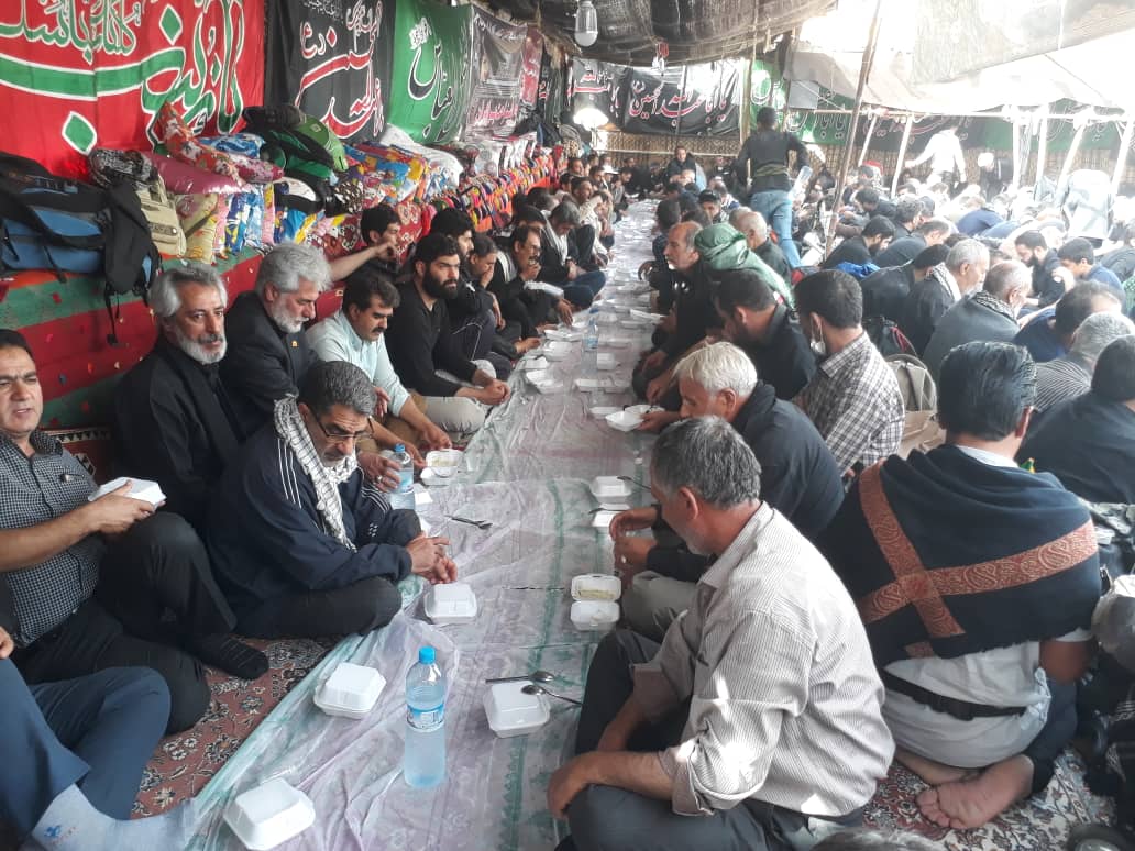 موکب عشایری قشقایی ها 