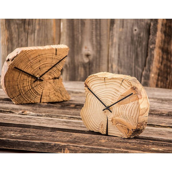 ساعت رومیزی چوبی مدل 137