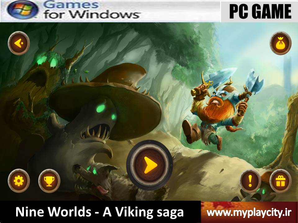 دانلود بازی nine worlds a viking saga برای کامپیوتر