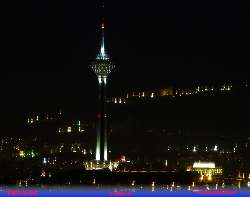 تصاویر شهر تهران از بالای برج میلاد