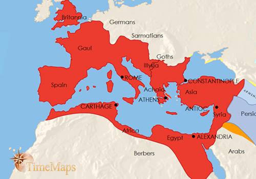 امپراتوری روم، از طلوع تا غروب