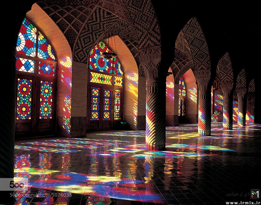 عجیب ترین مسجد ایران ، زیباترین مسجد ایران
