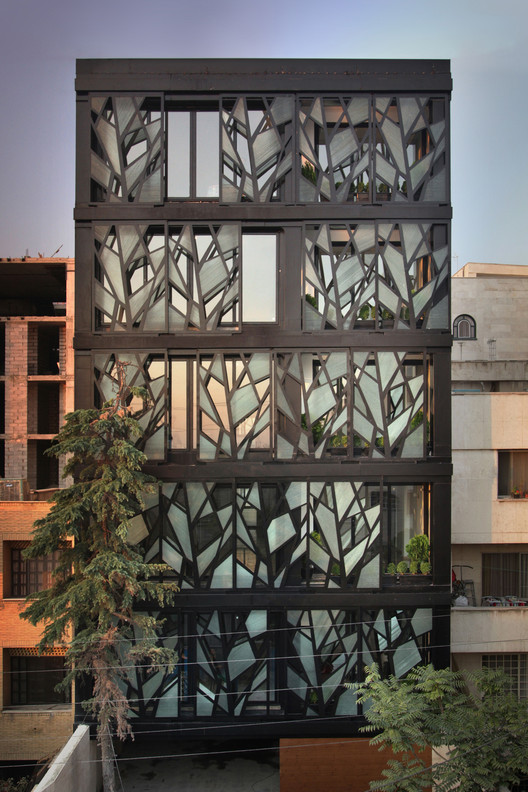 نمونه ای از معماری آپارتمانهای خاص در تهران