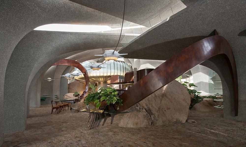 طراحی معماری و دکوراسیون ویلا در کویر