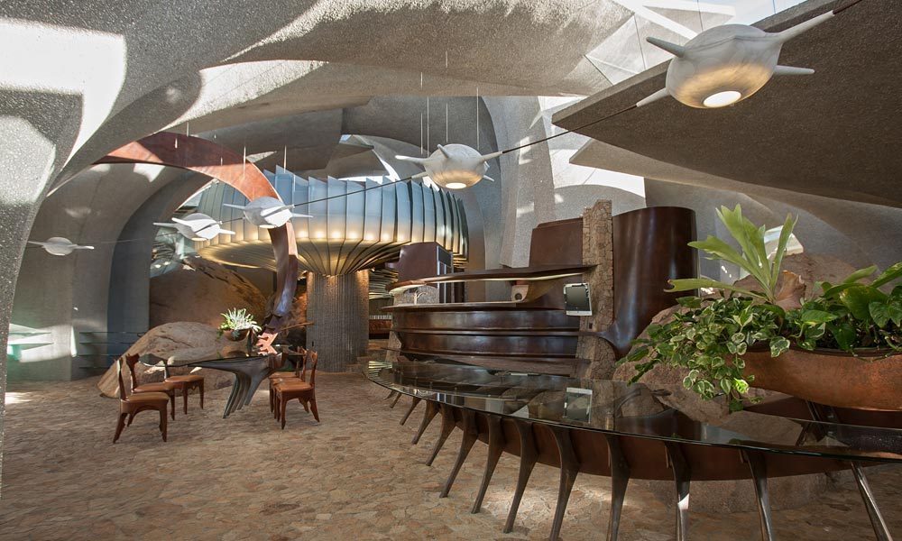 طراحی معماری و دکوراسیون ویلا در کویر