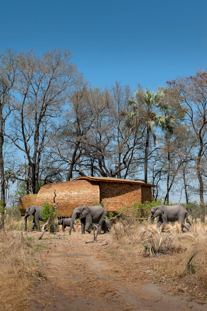 طرح استراحت گاه سافاری در بوتسوانا